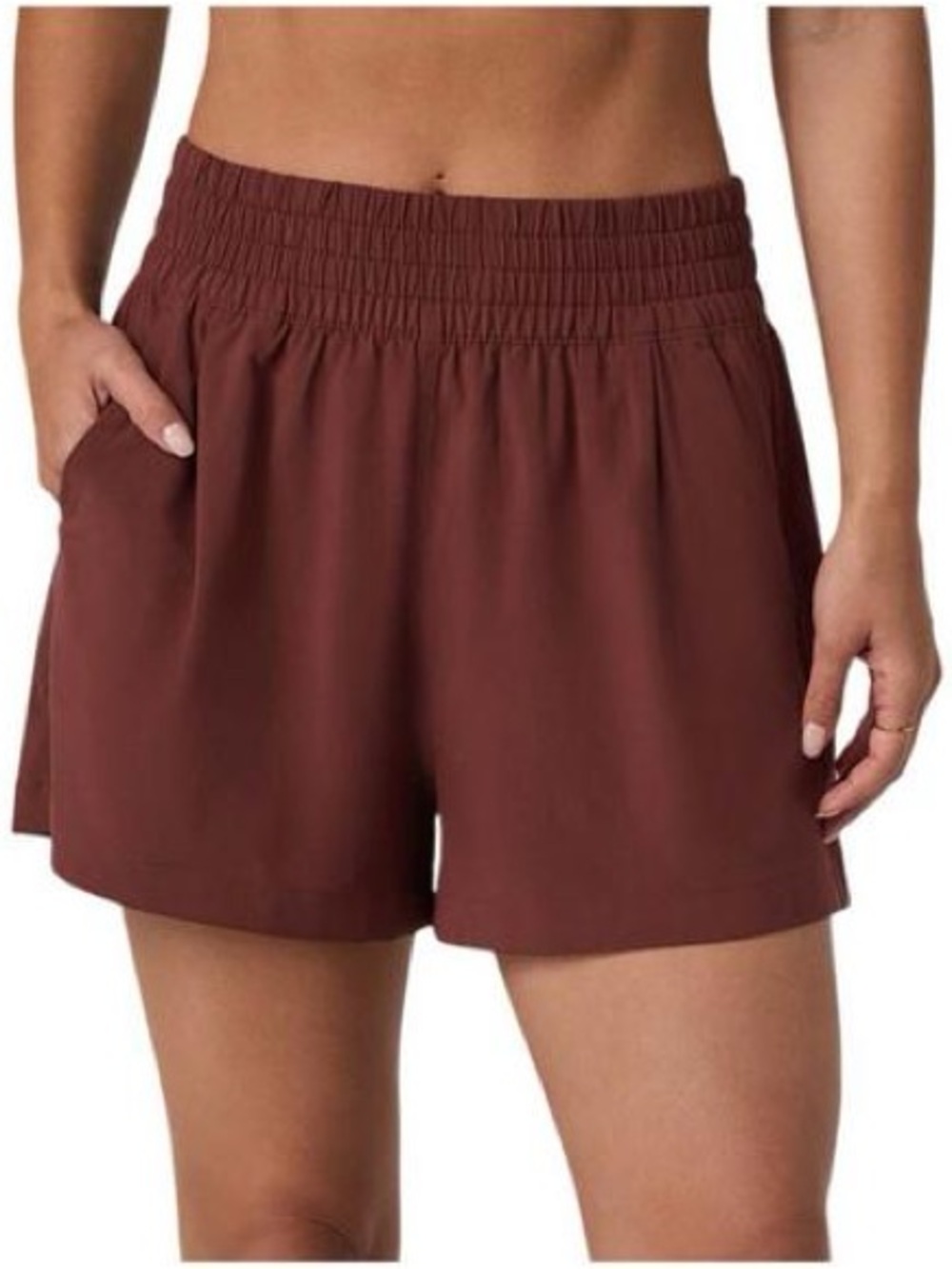 NWT Women's Vuori Villa Shorts Burnt Sienna Small VW3015 - Picture 3 of 13